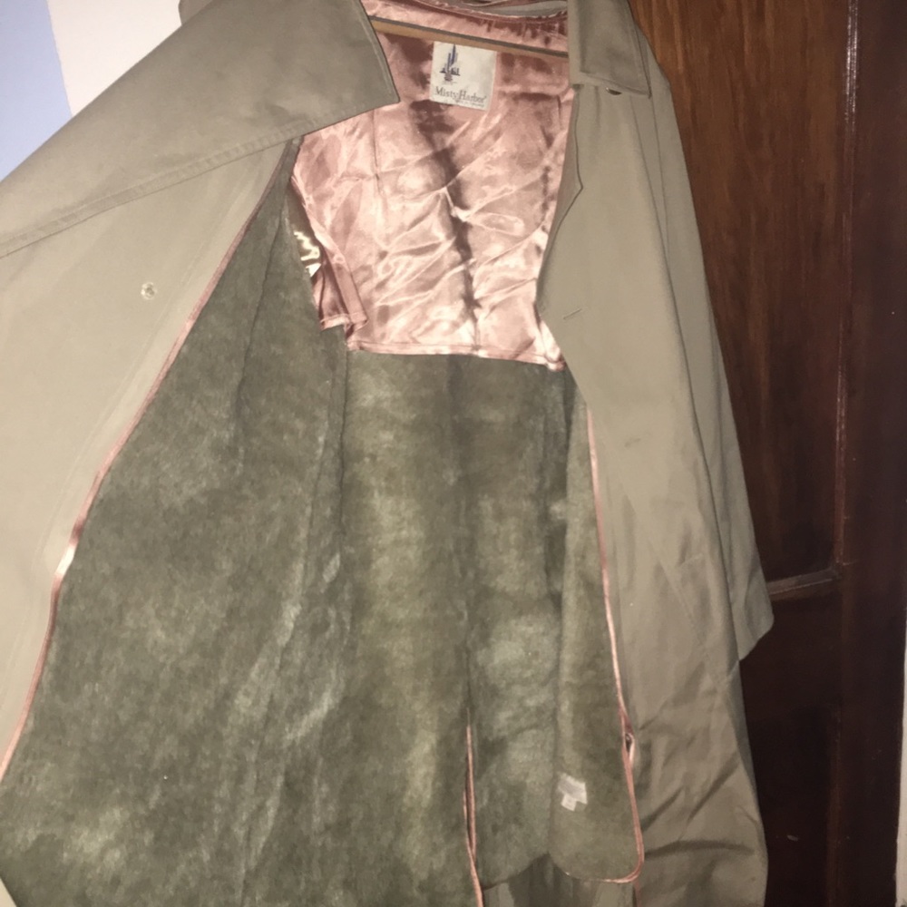 Vintage Misty Harbor trench coat